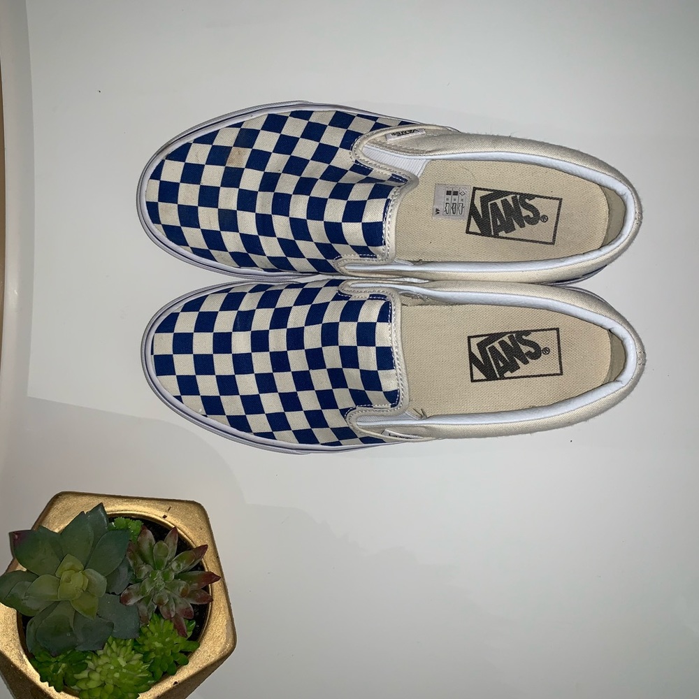 Checkered Vans